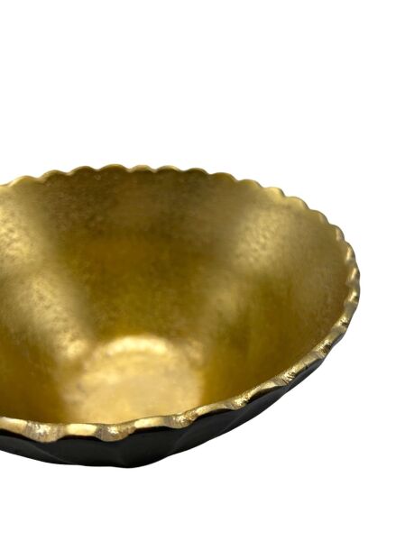 Siyah Gold Dekoratif Orta Boy Kase