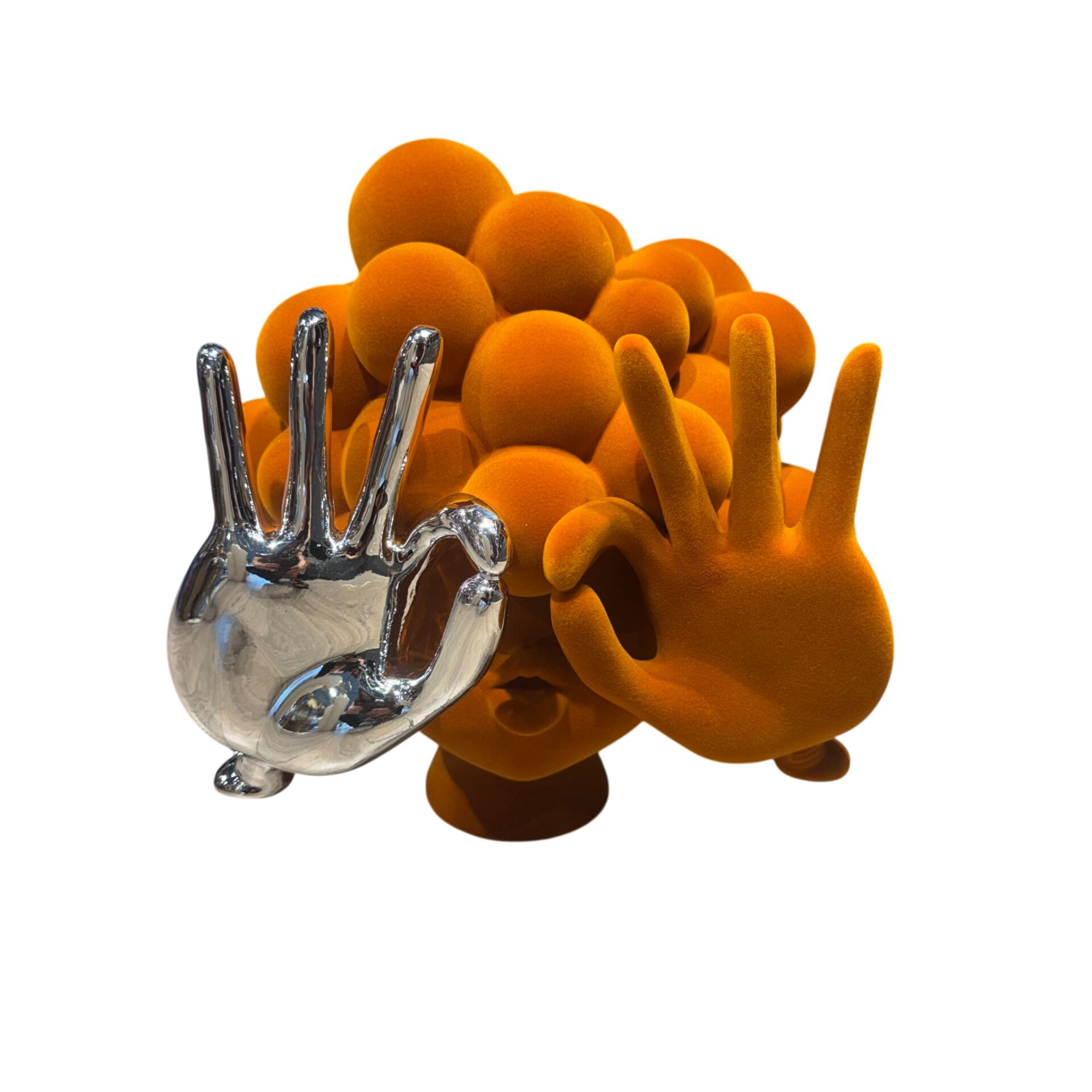 Popart Kadın Büst Orange