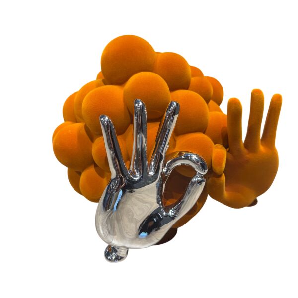 Popart Kadın Büst Orange