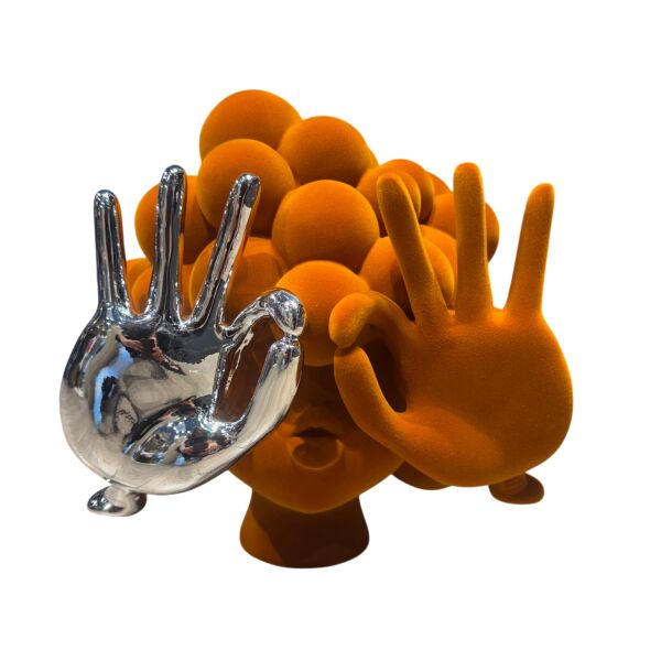 Popart Kadın Büst Orange