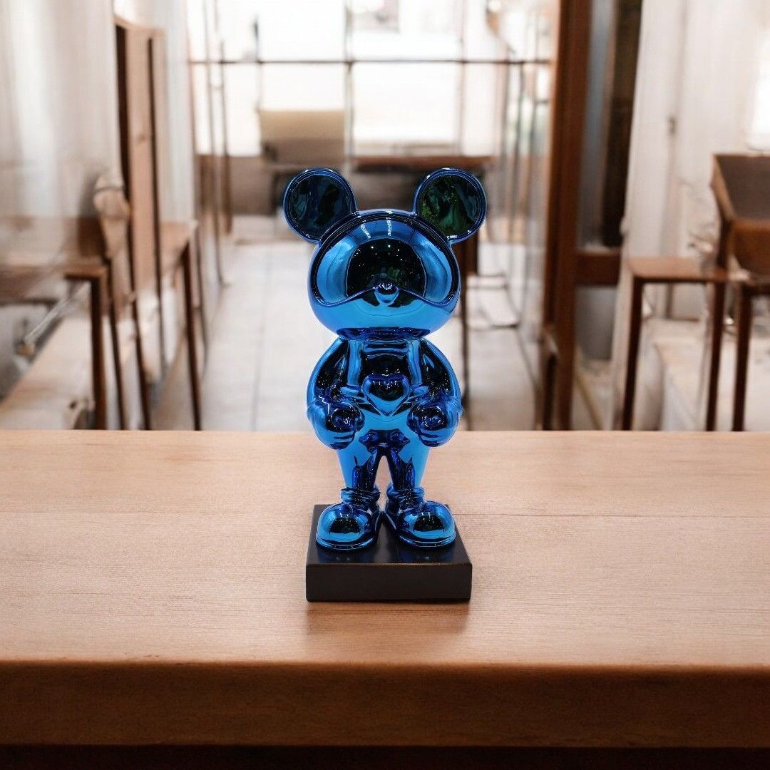 Bekleyen Mouse Mavi Mavi