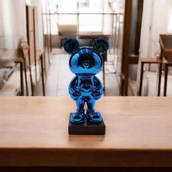 Bekleyen Mouse Mavi Mavi