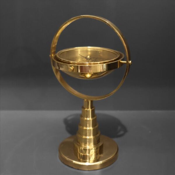 Pirinç Masa Üstü Pusula