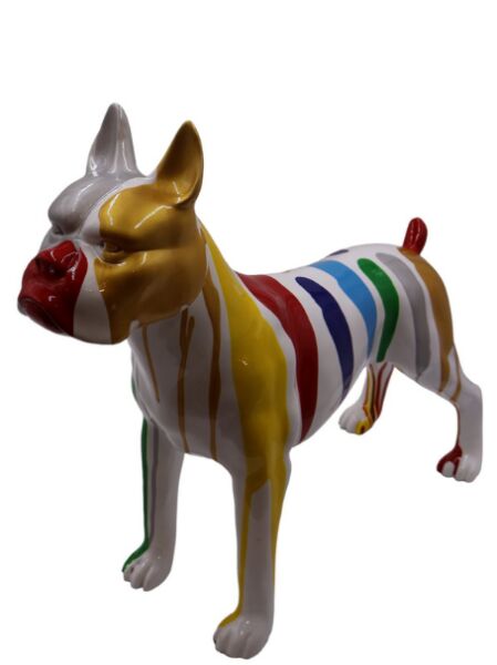 Pitbull Colurful Siyah Büst Siyah