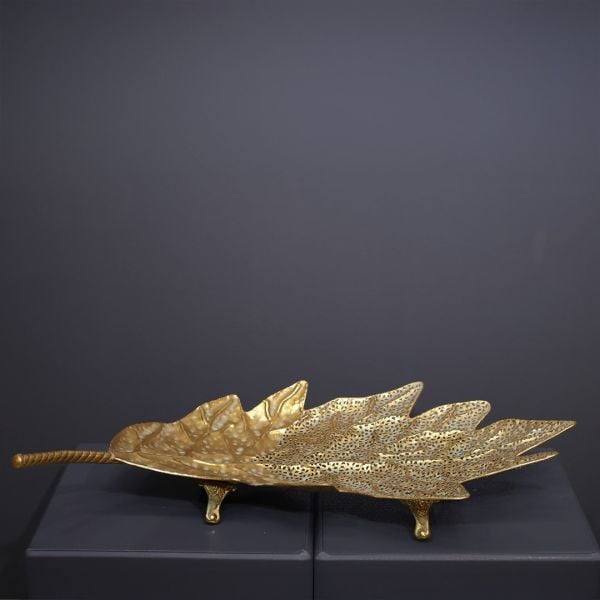 Metal Tabak Yaprak Model
