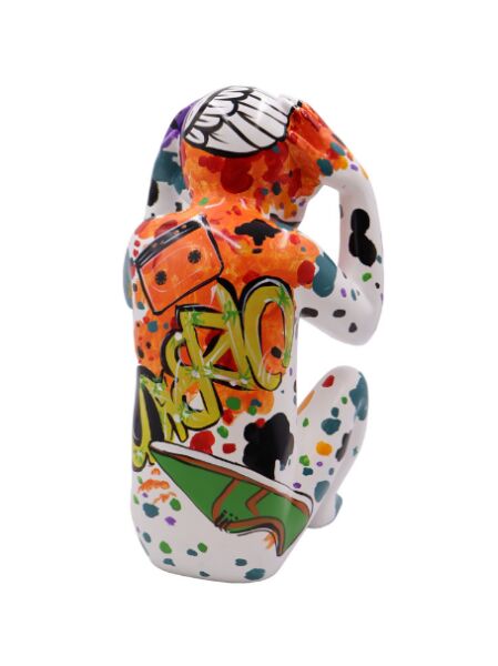 Monkey Don't Hear Pop Art Büst