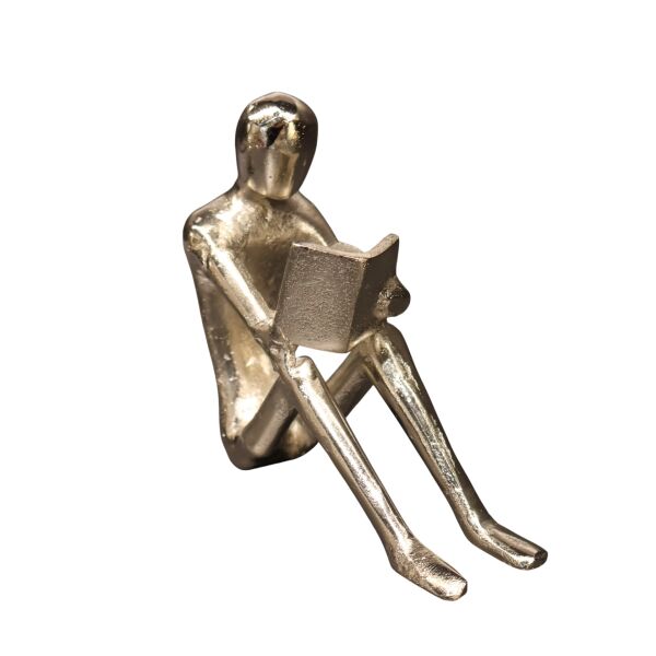 Döküm Kitap Tutucu Gümüş Gümüş