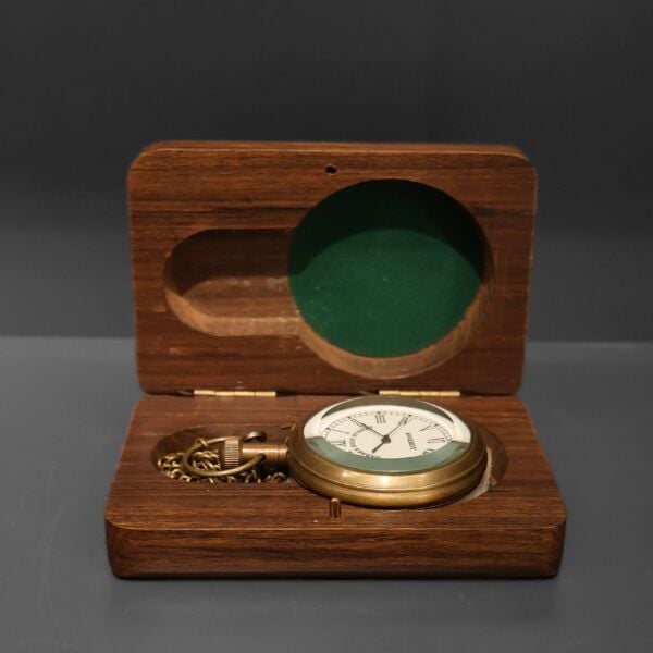 Pirinç London Köstekli Saat