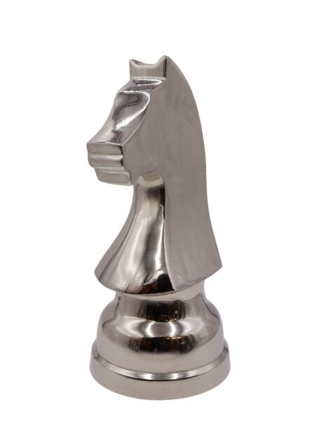 Chess Knight Nickel Gümüş