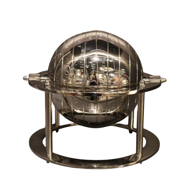 Metal Dünya Eskitme Gümüş