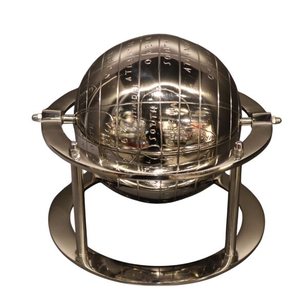 Metal Dünya Eskitme Gümüş