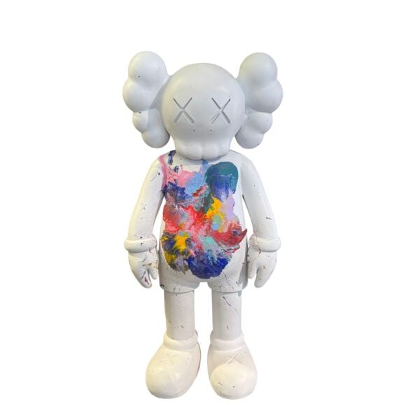 Beyaz Popart Kaws 60 Cm