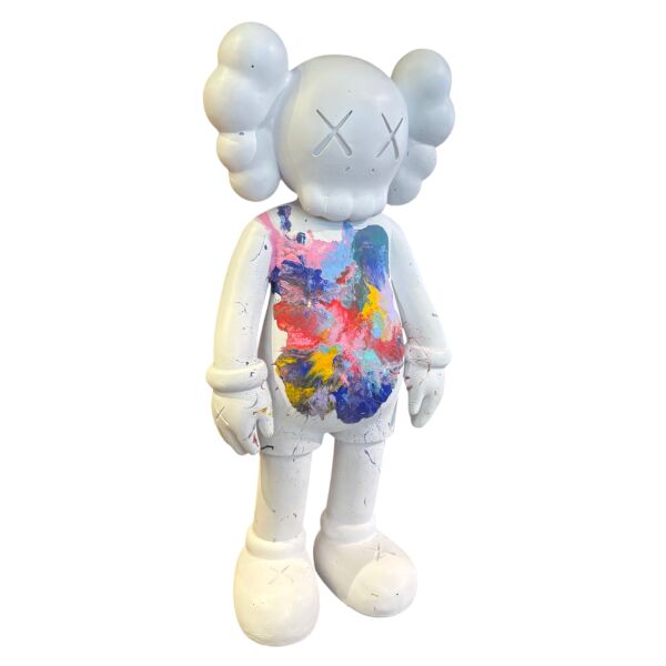 Beyaz Popart Kaws 60 Cm