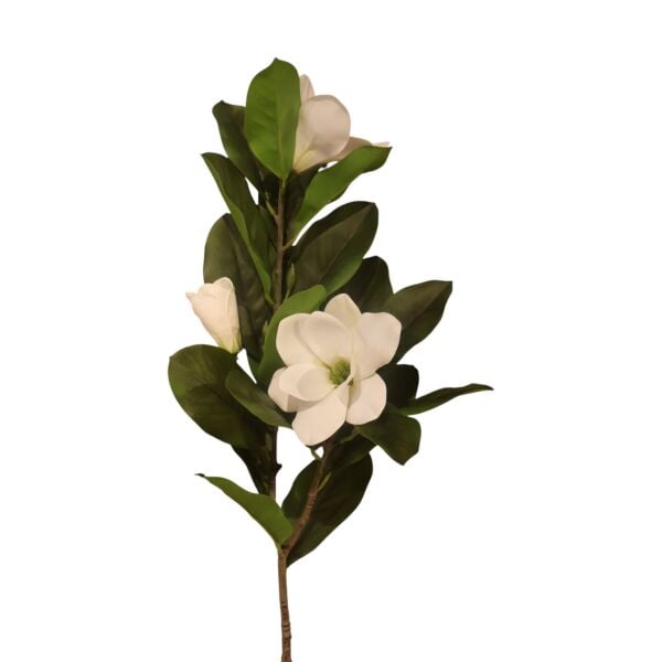 Yapay Manolya Dal 100 Cm Beyaz