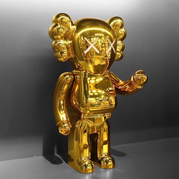 Gold Kaws Bear Speaker