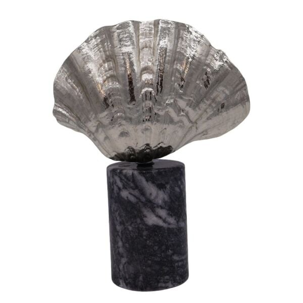 Mermer Ayaklı İstiridye Gümüş