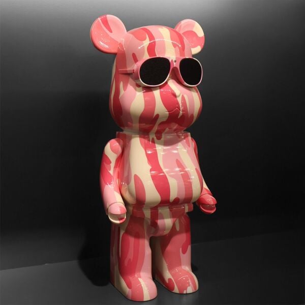Pembe Kamuflaj Kaws Speaker