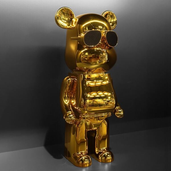 Gold Gözlüklü Kaws Speaker