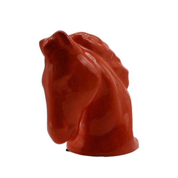 Seramik Damalı At Yeşil Turuncu