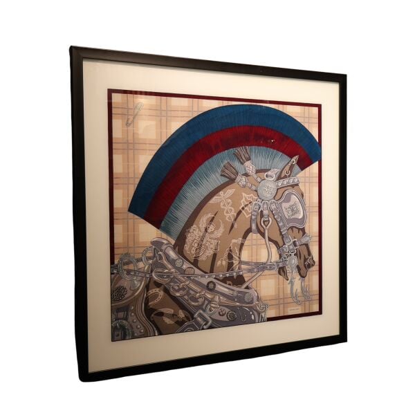 Ekose Desen At Tablo