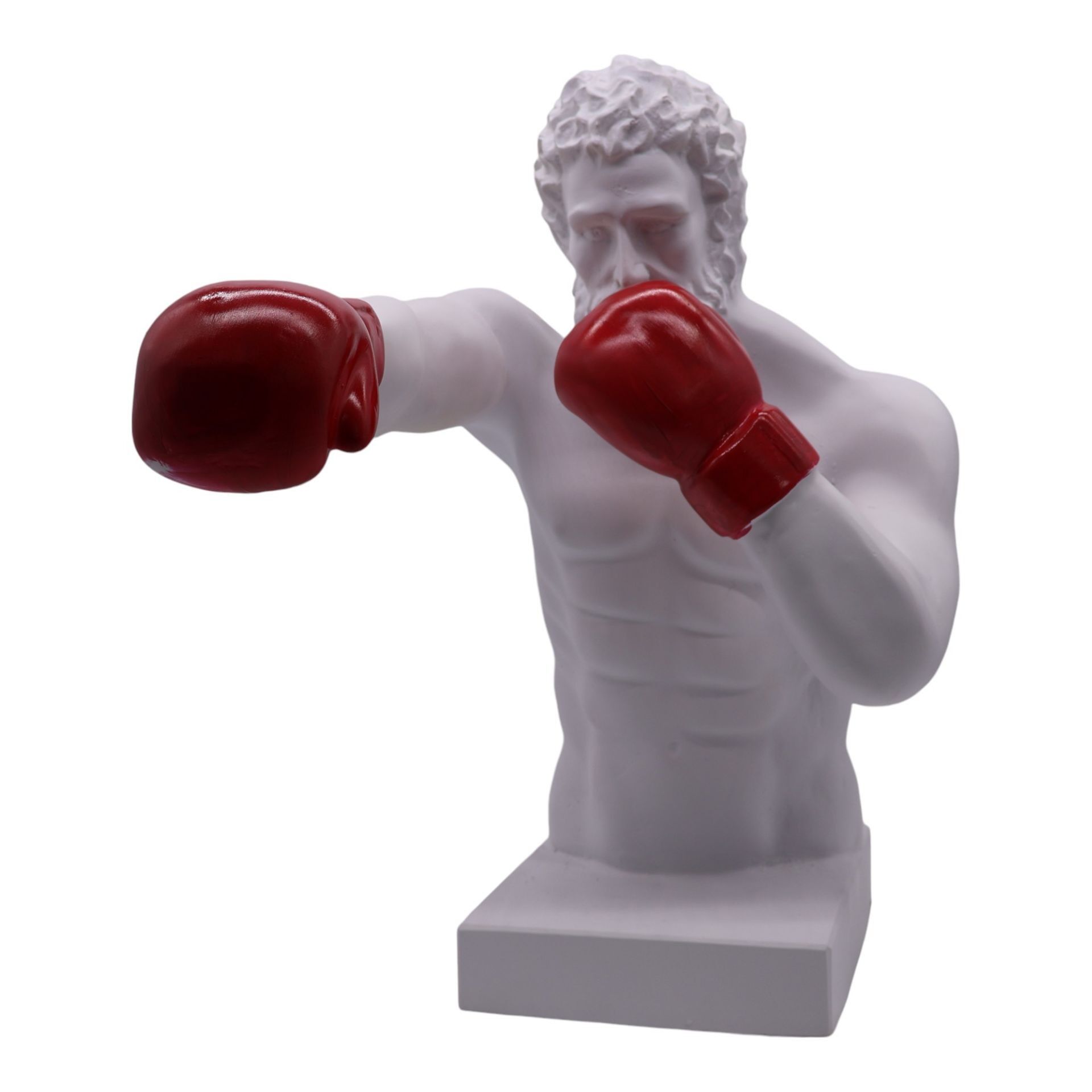 Boksör Biblo Beyaz Kırmızı 50x50