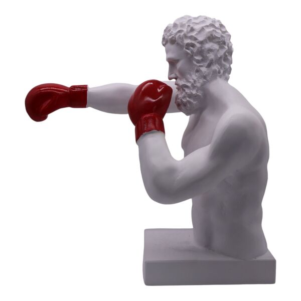 Boksör Biblo Beyaz Kırmızı 50x50