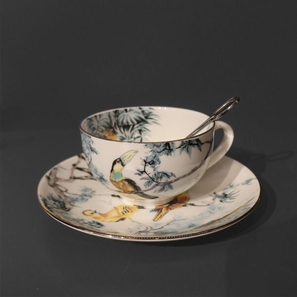 Safari Desen Çay Fincanı