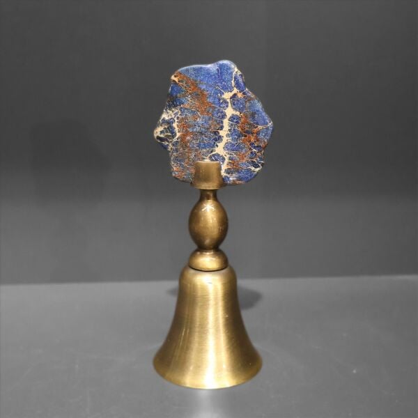 Mavi Pirinç Doğal Taşlı Mum Söndürücü