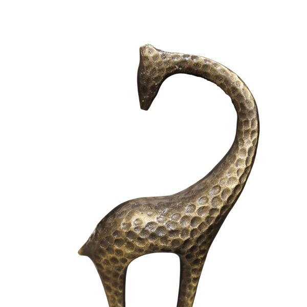 Zürafa Kitap Tutucu Gold Eskitme