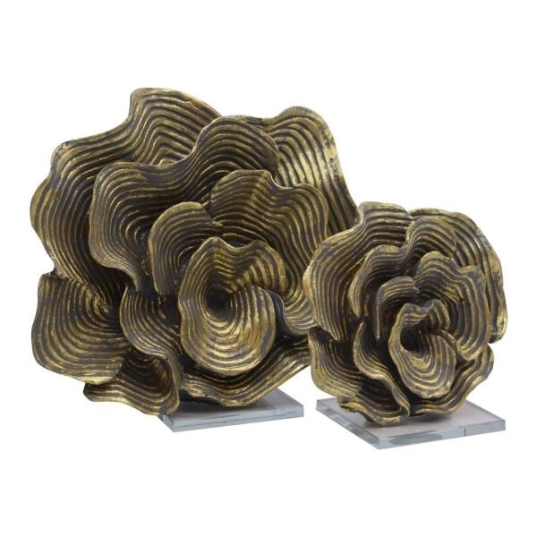 İKİLİ GRİ GOLD GÜL MERCAN