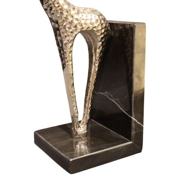 Zürafa Kitap Tutucu Gold Gümüş