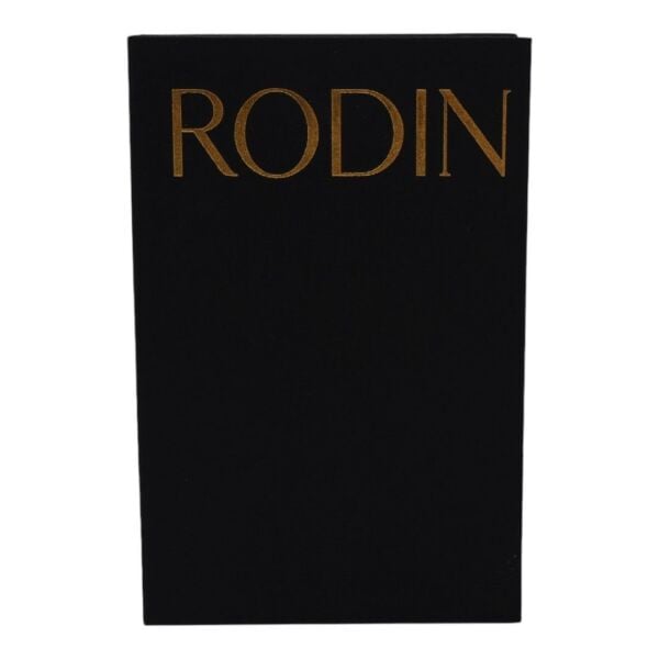 Kumaş Dekoratif Kitap Kutu Rodın Siyah