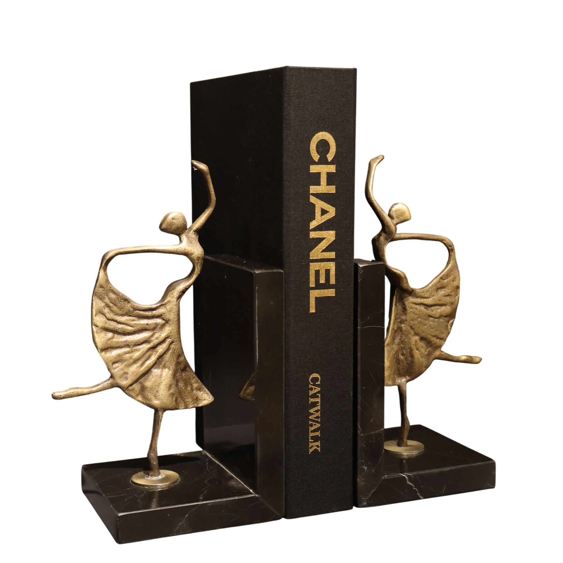 Balerin Kitap Tutucu Eskitme