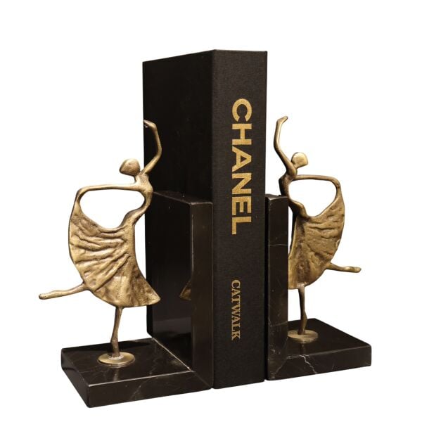 Balerin Kitap Tutucu Eskitme