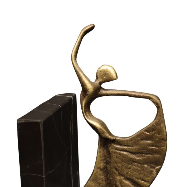 Balerin Kitap Tutucu Eskitme