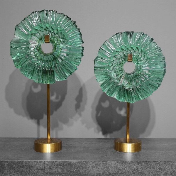 İkili Metal Kaide T Light Şeffaf Sarı