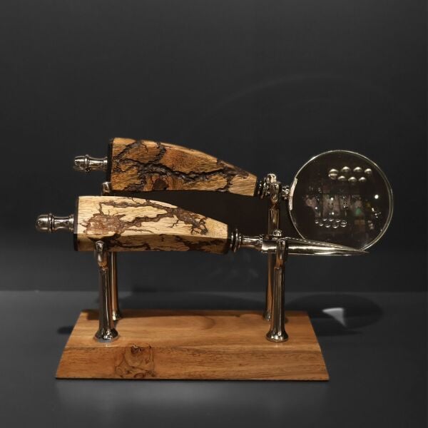 Yatay Oyma Büyüteç Seti