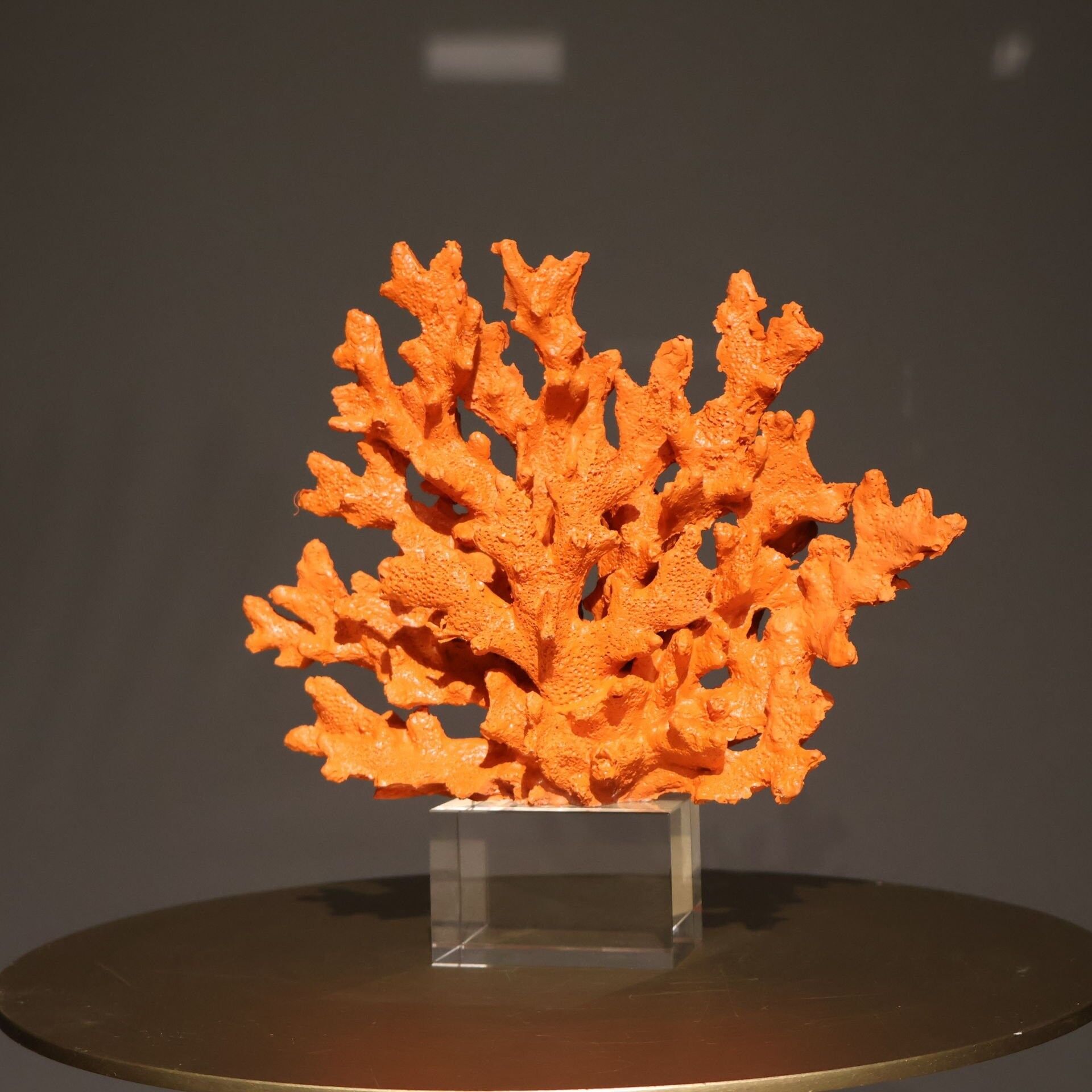 Kristal Mercan Siyah Turuncu