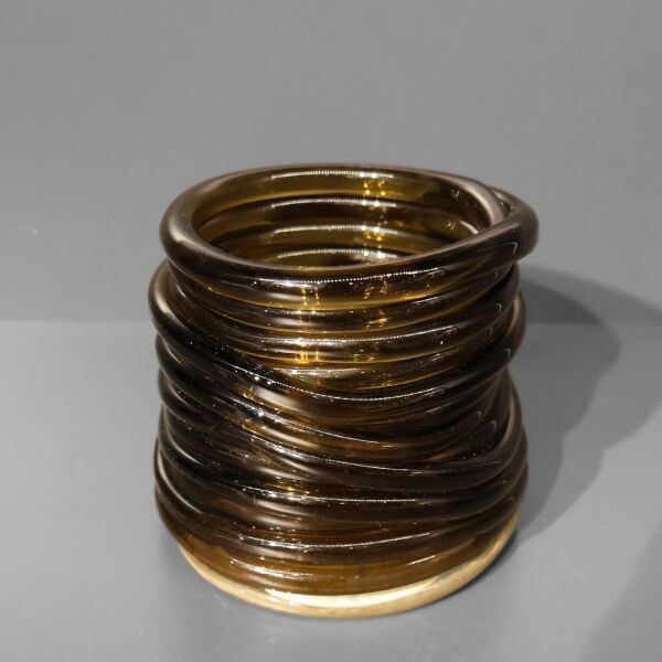 Yağ Yeşili Halka Mumluk Büyük Yağ Yeşili