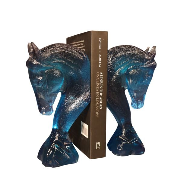 Kaideli At Kitap Tutucu Mavi Mavi