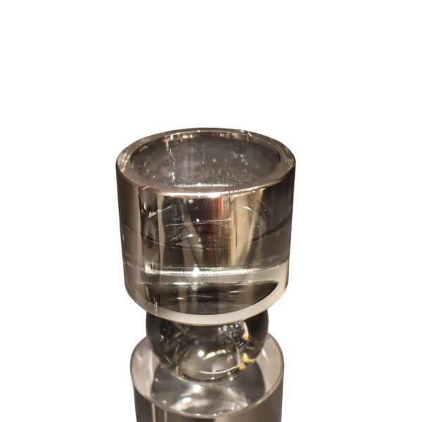 İkili Füme Kristal Mumluk O Füme