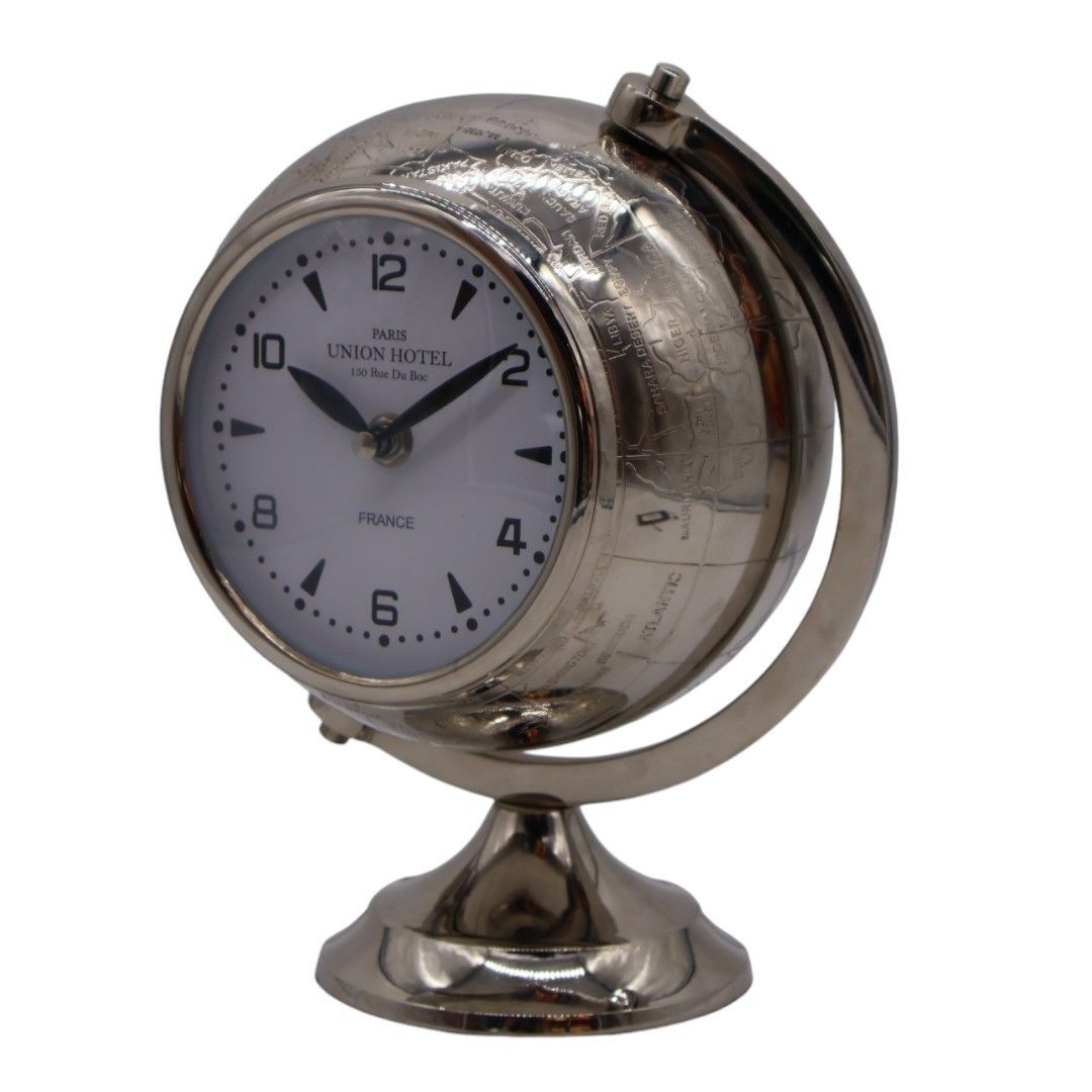 GÜMÜŞ SAAT DÜNYA KÜRE