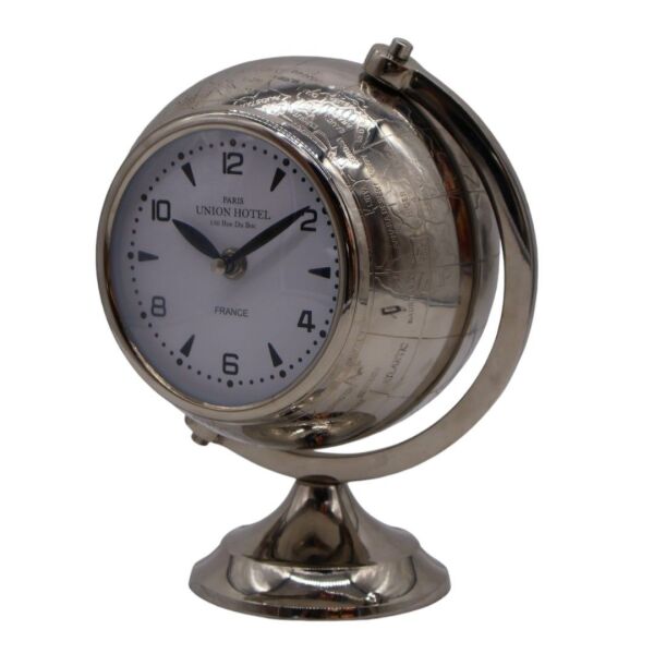 GÜMÜŞ SAAT DÜNYA KÜRE