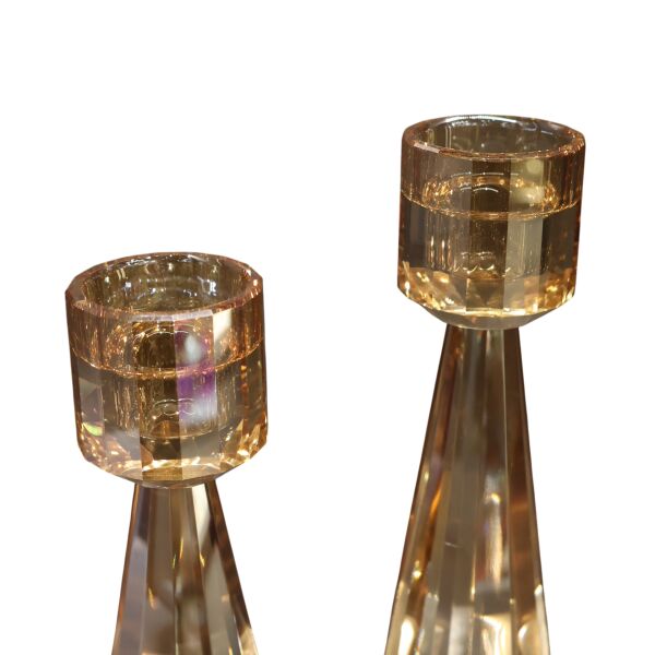 İkili Bal Kristal Mumluk B