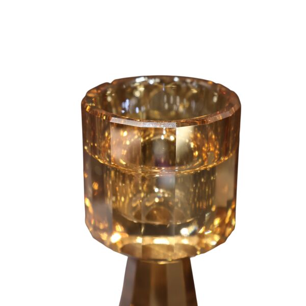 İkili Bal Kristal Mumluk B Bal