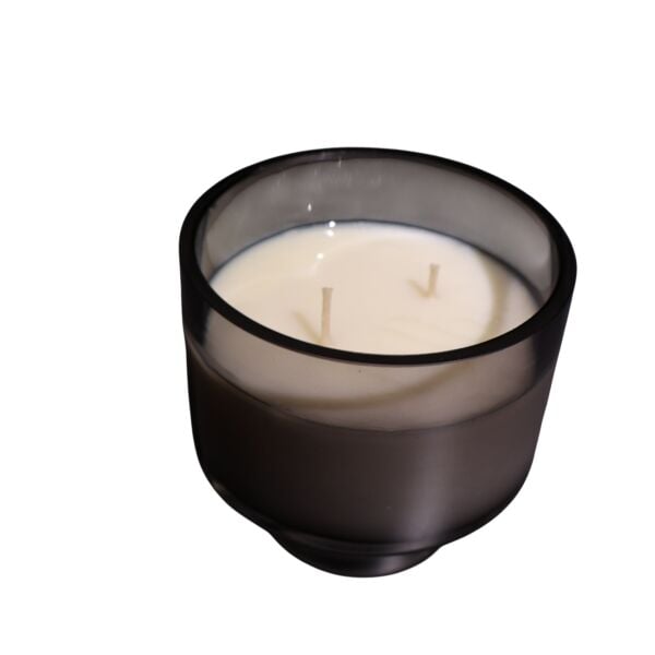 Kapaklı Füme Küçük Mum