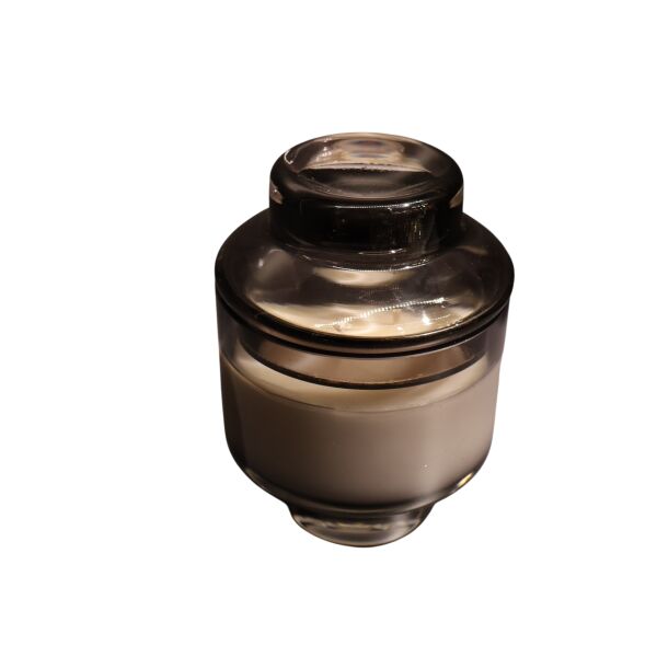 Kapaklı Füme Küçük Mum