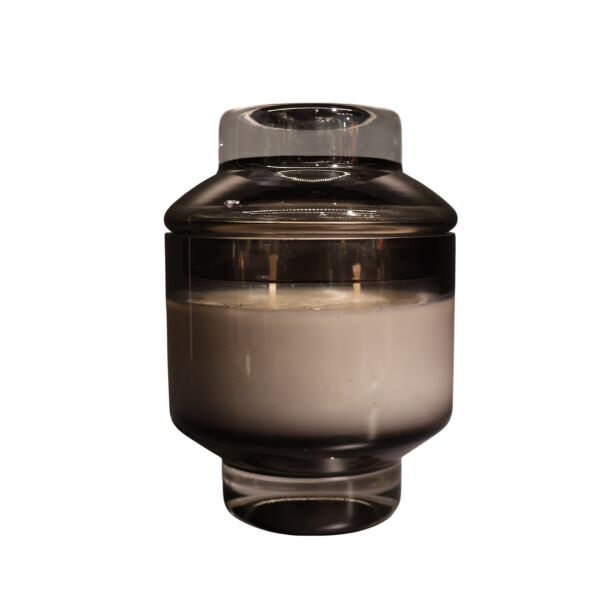 Kapaklı Füme Büyük Mum