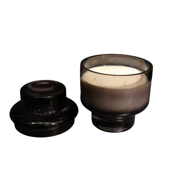 Kapaklı Füme Büyük Mum