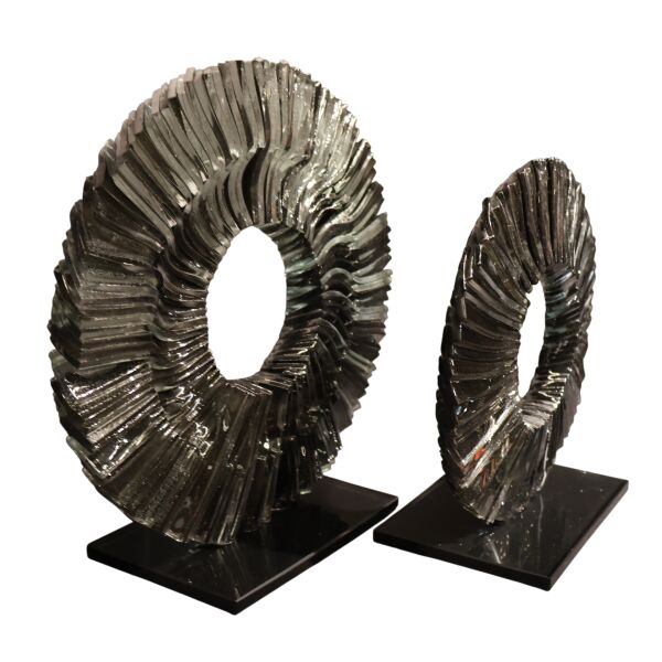 İkili Cam Füzyon Kahve Siyah